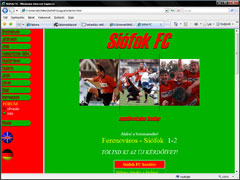 Sifok FC nemhivatalos honlap (msodik verzi)