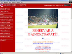 Videoton FC Fehrvr szurkoli honlap